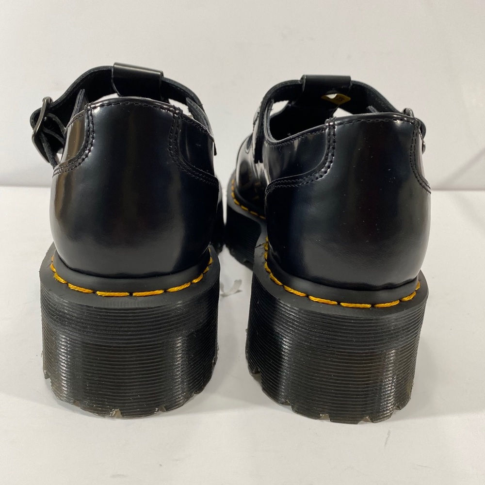 NEW DR MARTENS BETHAN LEATHER PLATFORM SHOES - Picture 10 of 12